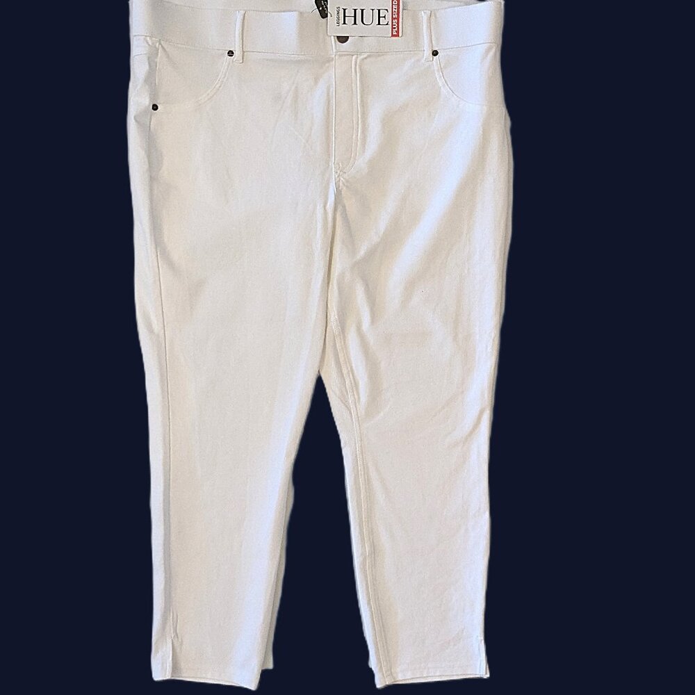 NWT Hue 1X legging white